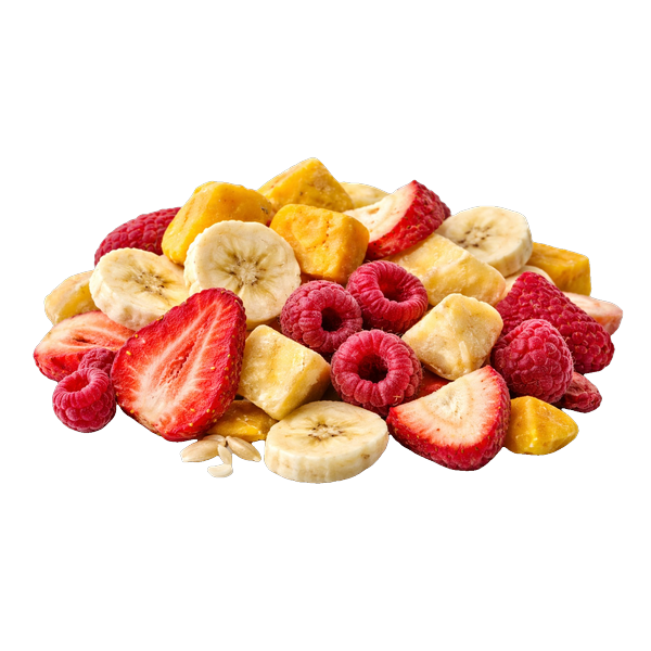 Gefriergetrocknete Früchte