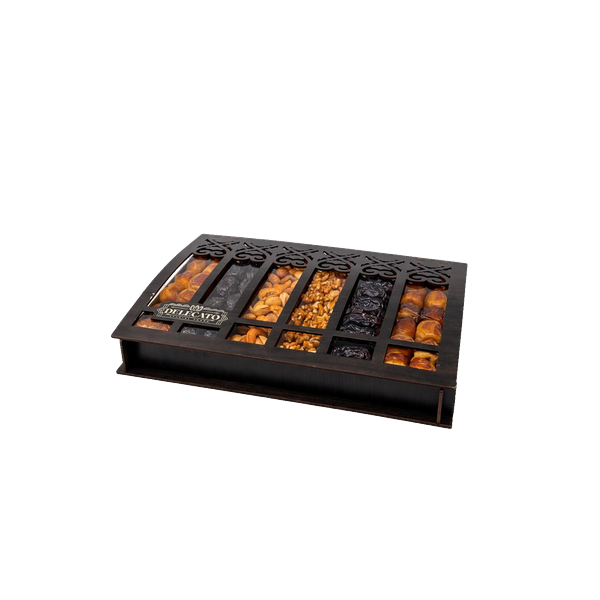 Premium Geschenkbox mit Datteln & Nüssen – 1,3kg